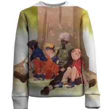 Детский 3D свитшот Naruto`s comand 9