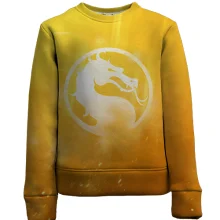 Детский 3D свитшот Mortal Kombat Logo