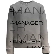 Детский 3D свитшот для менеджера "manager"
