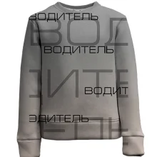 Дитячий 3D світшот для водія