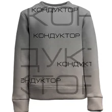 Дитячий 3D світшот для кондуктора