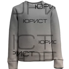 Дитячий 3D світшот для юриста