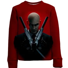 Детский 3D свитшот Hitman Absolution
