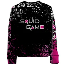 Детский 3D свитшот Игра в Кальмара - Squid game