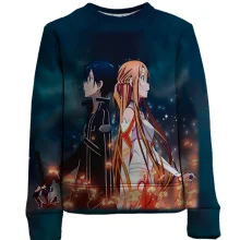 Дитячий 3D світшот Кіріто и Асуна - Sword art Online