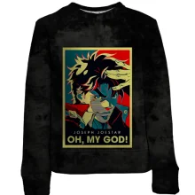 Детский 3D свитшот Joseph Joestar, Oh My GOD - JoJo