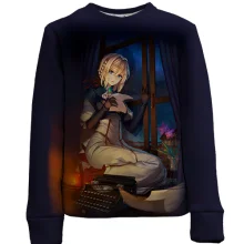 Дитячий 3D світшот Violet Evergarden