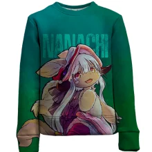 Дитячий 3D світшот Nanachi - Made in Abyss