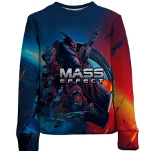 Дитячий 3D світшот Mass Effect, art