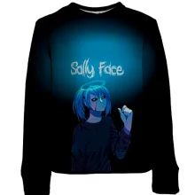 Дитячий 3D світшот Дорослий Саллі - SALLY FACE
