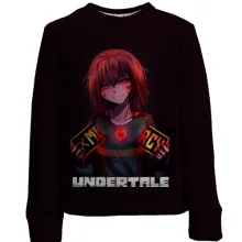 Дитячий 3D світшот Chara, Mercy - Undertale
