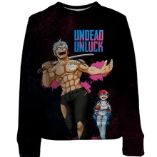 Детский 3D свитшот Undead Unluck