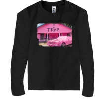Детский лонгслив Pink Trap