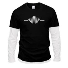 Комбинированный лонгслив Arctic monkeys (wave)