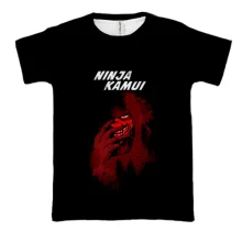 3D футболка Ninja Kamui - Face