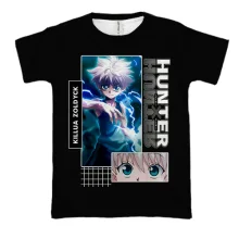 3D футболка Killua - Hunter x Hunter