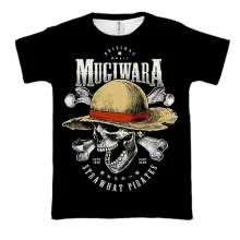 3D футболка OnePiece - Mugiwara Strawhat Pirates