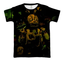 3D футболка FNAF - Springtrap