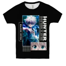 Детская 3D футболка Killua - Hunter x Hunter
