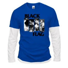 Комбинированный лонгслив Black Flag (группа)