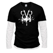 Комбинированный лонгслив Black veil brides (брызги)