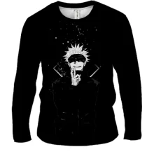 Мужской 3D лонгслив Gojo Satoru - Jujutsu Kaisen