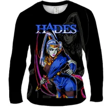 Мужской 3D лонгслив Hades