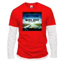 Комбинированный лонгслив Bon Jovi - Lost Highway
