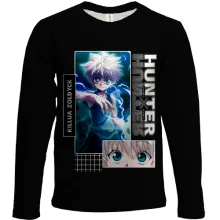 Дитячий 3D лонгслів Killua - Hunter x Hunter