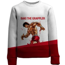 Дитячий 3D світшот Baki the Grappler