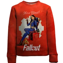 Дитячий 3D світшот Fallout Series - Lucy