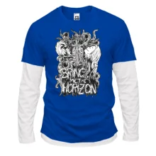 Комбінований лонгслів з Bring me the horizon арт