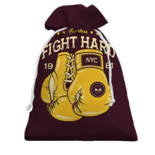 3D Подарочный мешочек Fight Hard