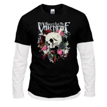 Комбінований лонгслів Bullet for My Valentine з черепом