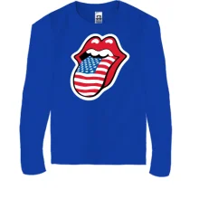 Дитячий лонгслів Rolling Stones USA
