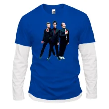 Комбінований лонгслів Green day з гранатами