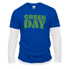 Комбінований лонгслів Green day (paint)