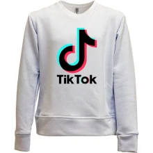 Детский свитшот без начеса Tik Tok