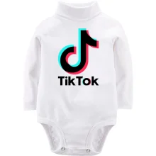 Детское боди с длинным рукавом Tik Tok