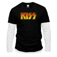 Комбінований лонгслів KISS logo