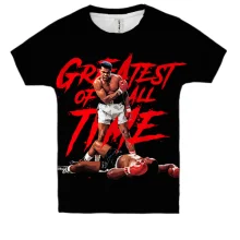 Детская 3D футболка Greatest Fighter of All Time