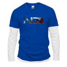 Комбинированный лонгслив Mass Effect N7