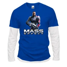 Комбинированный лонгслив Mass Effect Капитан Шепард