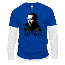 Комбінований лонгслів Marilyn Manson - Heaven Upside Down