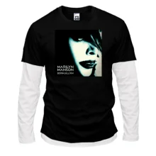 Комбінований лонгслів Marilyn Manson - Born Villain