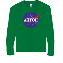 Детский лонгслив Антон (NASA Style)