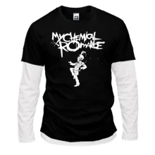 Комбинированный лонгслив My Chemical Romance - The Black Parade