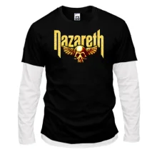 Лонгслів Комбі Nazareth (з золотим черепом)