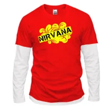 Комбінований лонгслів Nirvana Арт