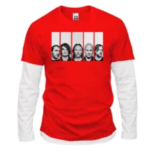 Комбинированный лонгслив Radiohead Band (2)